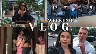 VLOG N.6 | jedlo na cestu, súťaž, shopping, leg day, family time