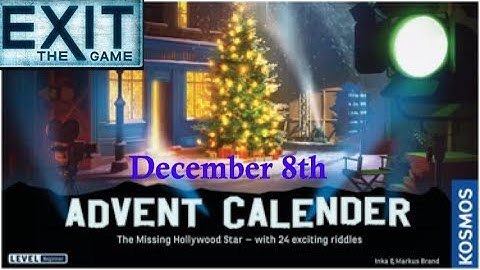Exit The Game: The Missing Hollywood Star - December 8th