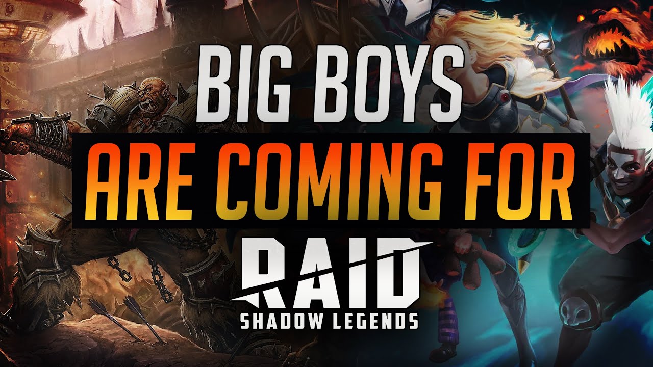 Are Blizzard & Riot Games coming after Raid: Shadow Legends??!