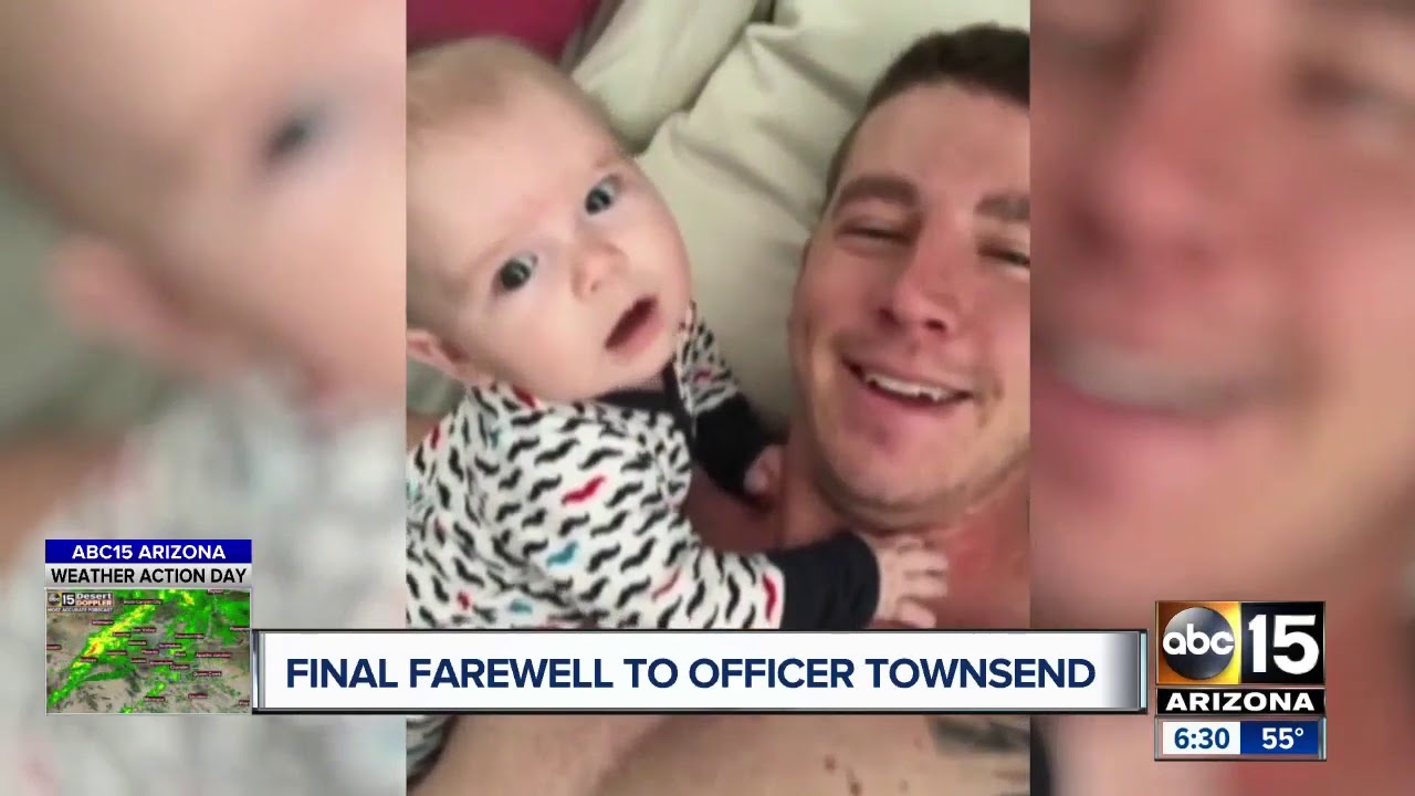Funeral held for fallen Salt River Officer Clayton Townsend YouTube