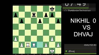 DCT4 DAY 1 NIKHIL VS DHVAJ