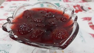 معجون او مربى الفراولة???? مع حكاية القربة confiture de fraises inrattable