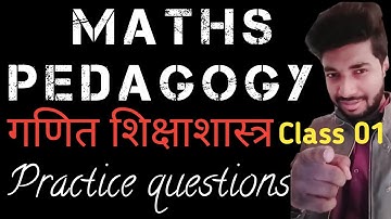Target CTET-2020 | Maths Pedagogy by Abhinav Sir | Class-01