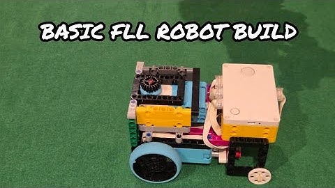 Basic FLL Robot Build | LEGO Spike Prime | 2 Medium Motors + 1 Large Motor