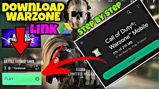 HOW TO DOWNLOAD WARZONE MOBILE | DIRECT DOWNLOAD LINK !! screenshot 1