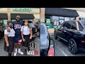 Rick Ross Pulls Up To His Wingstop In 2 Rolls Royce's! 🍗