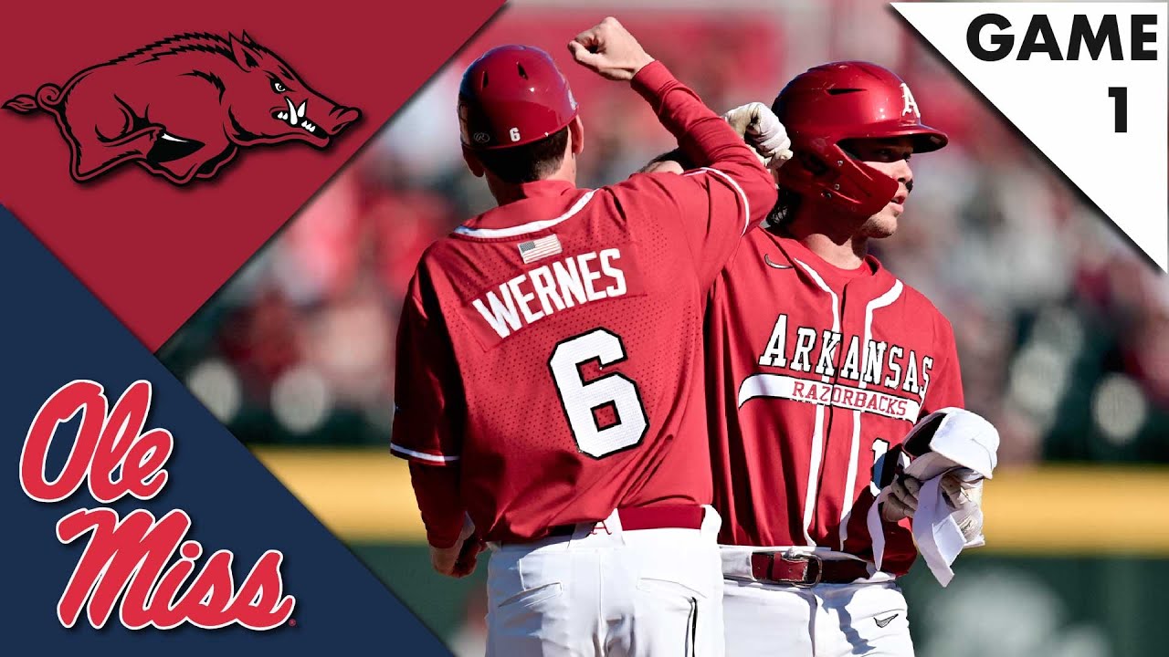 Ole Miss vs 5 Arkansas Highlights (UPSET ALERT??) College Baseball