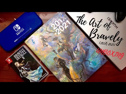 Amazon.com: BRAVELY DEFAULT II Design Works THE ART OF