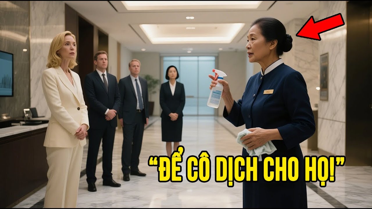 Phái Đoàn Mỹ Dọa Rút Lui, Cô Lao Công Bất Ngờ Cất Lời Khiến Cả Hội Trường Câm Lặng