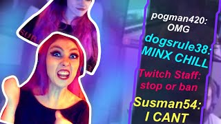 JustaMinx being JustaMinx for 12 minutes