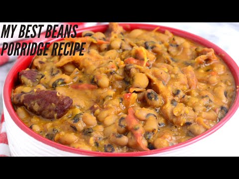 Ewa riro (stewed black-eyed peas with smoked turkey), from the video