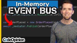 You DON'T want an In-Memory Event Bus like MediatR