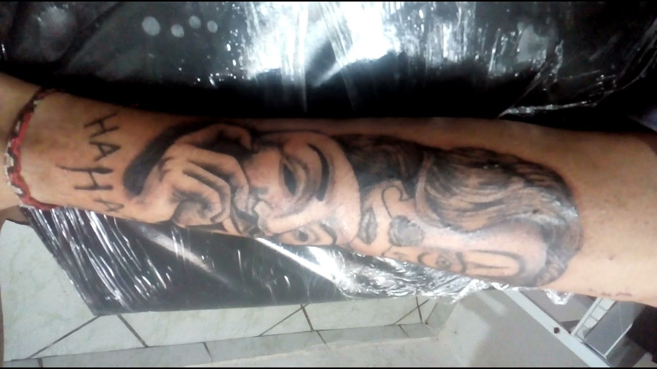 Tattoo Realismo Catrina - YouTube