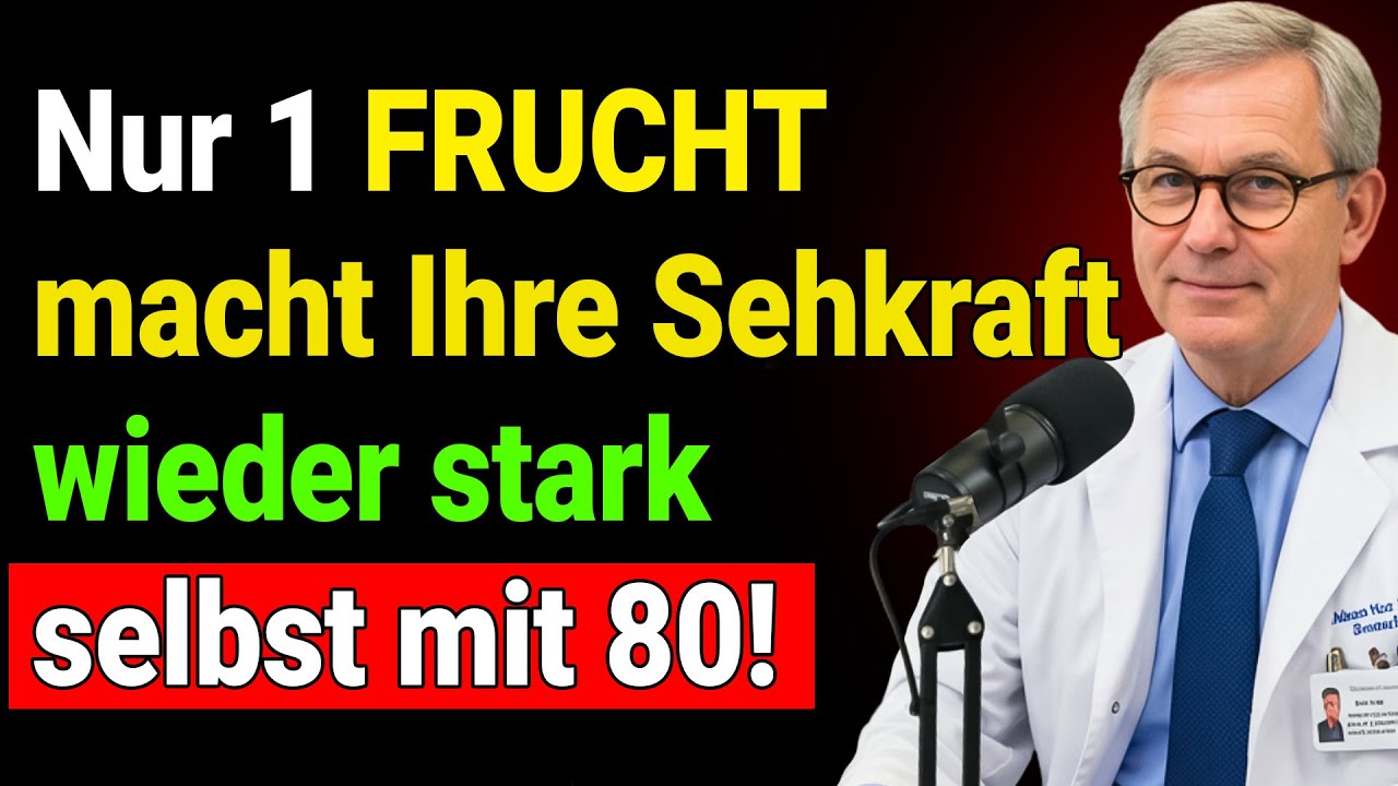 Diese Frucht stärkt Ihre Sehkraft und hilft bei grauem Star – wissenschaftlich bestätigt!