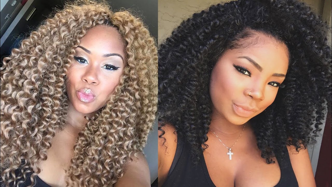 Youtube Crochet Hairstyles / How to TWA Crochet| CurlKalon Hair Review