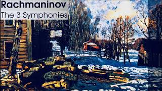 Rachmaninov  Symphonies Nos.1,2,3 / Vocalise + Presentation (reference record. : Evgeny Svetlanov)