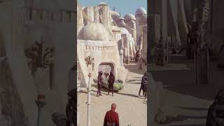 Why does Mos Espa look different than it did in The Phantom Menace?