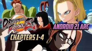 Dragon Ball FighterZ - Story Part 11: Android 21 Arc ~ Chapters 1-4 (Japanese Voices)