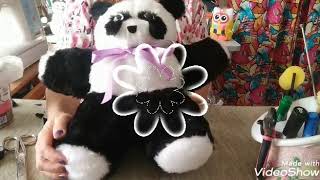 Oso panda de peluche patrones gratis screenshot 3