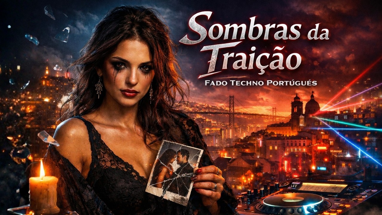 Sombras na Madrugada (Fado Techno Português) — Música de Traição & Saudade | Lisbon Night Vibes