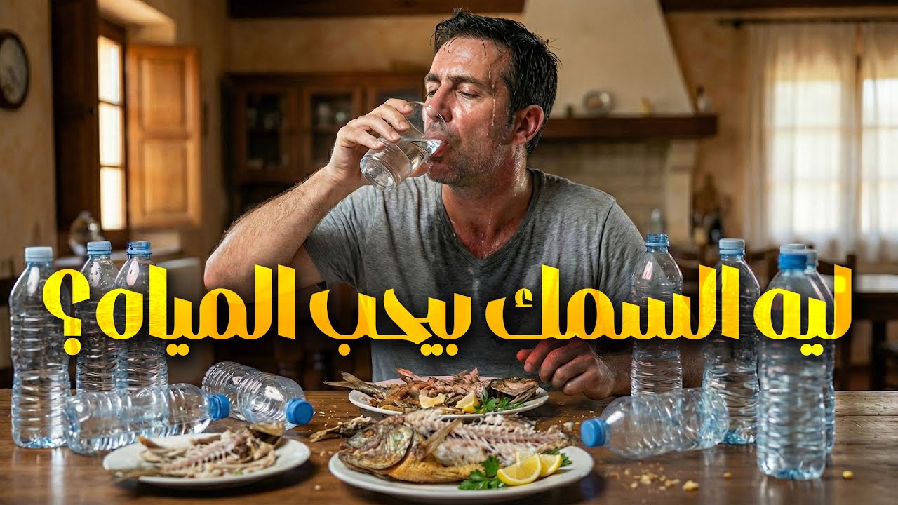 ليه بنعطش جامد بعد أكلة السمك؟