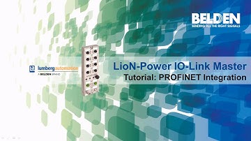 Integration of a LioN-Power IO-Link Master into Siemens TIA Portal
