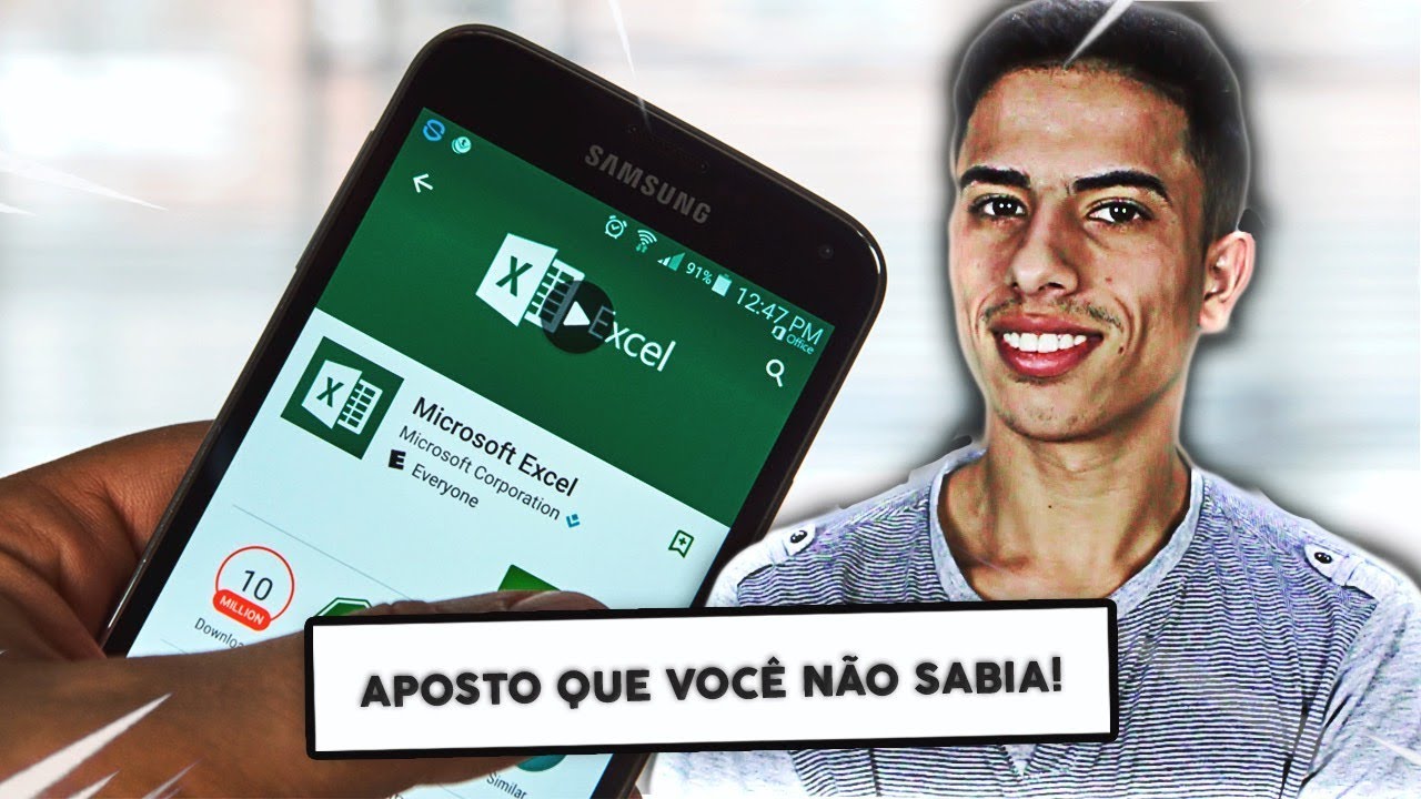 Aposto que VOCÊ NÃO CONHECIA esse truque no Excel do celular!