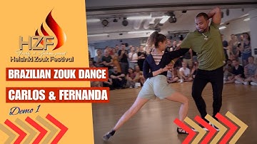 Zouk Demo 1 | Carlos & Fernanda | Helsinki Zouk Festival 2023