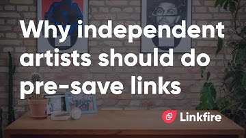 Why should every independent artist use pre-save links in campaigns?