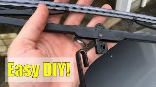 How to Change Replace Windshield Wipers Toyota Sienna