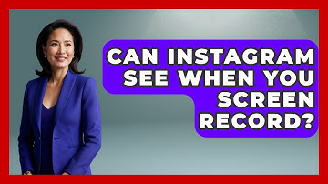 Can Instagram See When You Screen Record? - Everyday-Networking