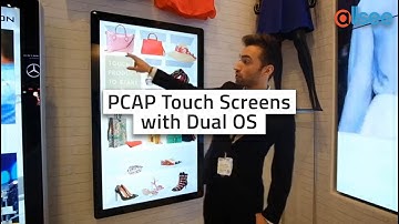 Allsee at ISE 2017 - PCAP Touch Screens with Dual OS