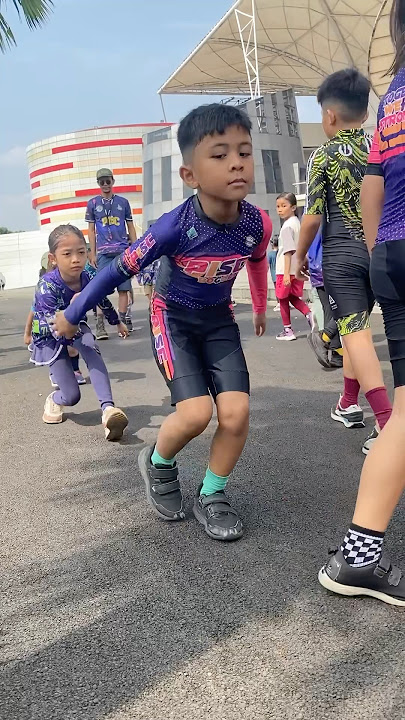 Anak Speed Inline Skate Bogor Pemanasan 🔥