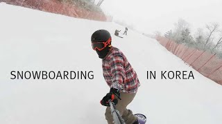 Snowboarding in KOREA!!! @ShawnKoh