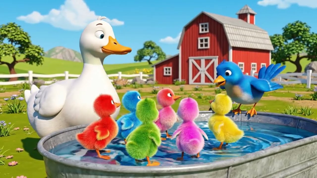 Five Little Ducks   Kids Song #2 3