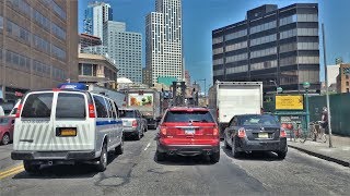 Driving downtown - brooklyn new york city ny usa