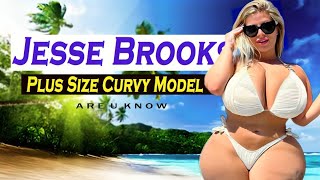 Jesse Brooks Plus Size Models ✅ American Brand Ambassador | Curvy Models | Lifestyle & Biography