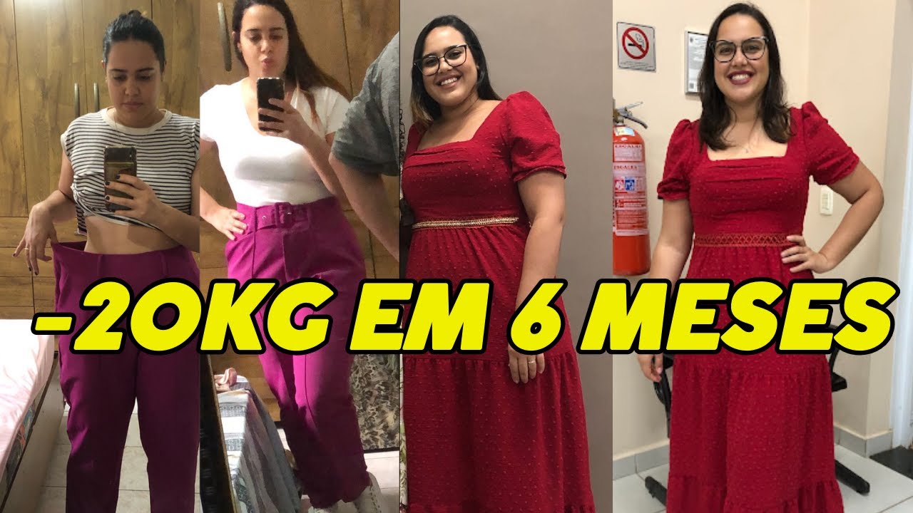 Como EMAGRECI 20 KG em 6 MESES?