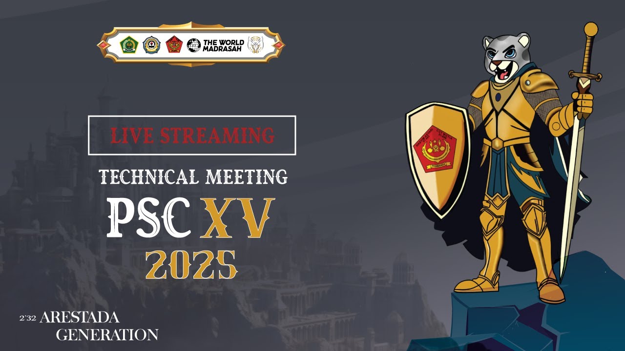 LIVE STREAMING TECHNICAL MEETING PRAMANDA SCOUT XV 2025