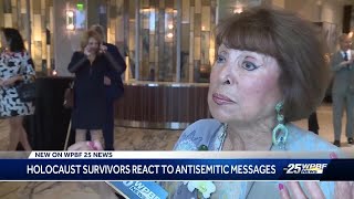 Holocaust Survivors React to Anti-Semitic Messages