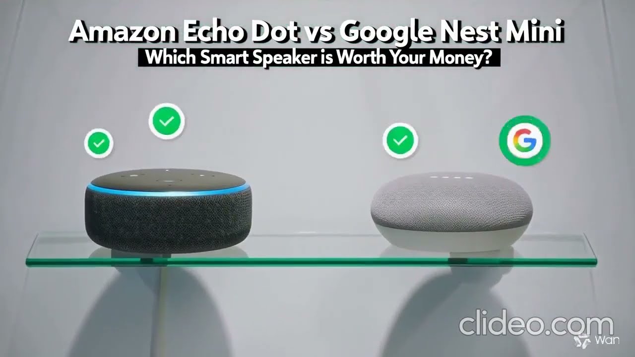 Amazon Echo Dot vs Google Nest Mini,  Which Smart Speaker Is Better