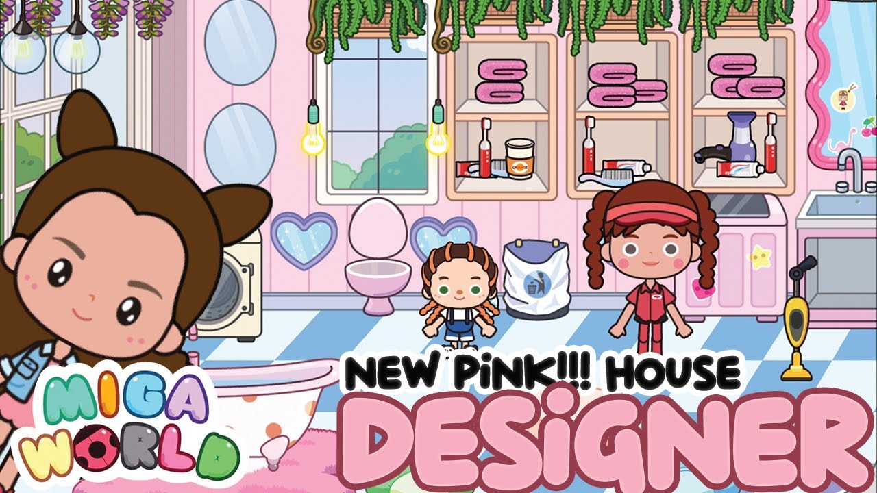 miga world update new pink house designer 2 floor nova atualização