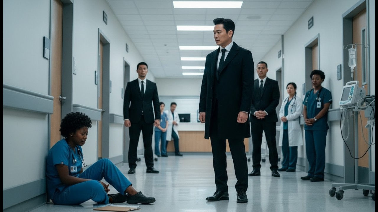 The Korean Mafia Boss Walked Past a Crying Black Nurse in the Hallway—What He Did Next…