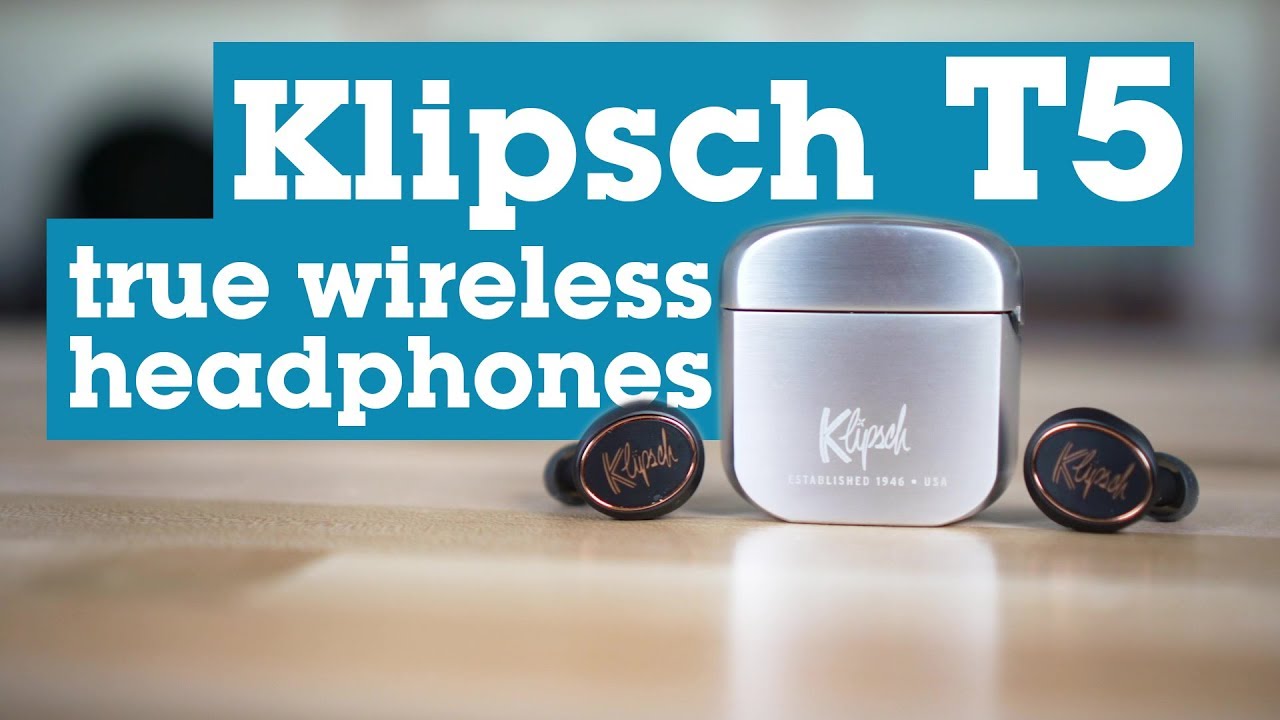 Klipsch T5 True Wireless in-ear Bluetooth headphones | Crutchfield