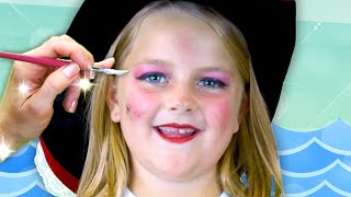 Pirate Girl Face Paint | HALLOWEEN Face Paint For Kids | We Love Face Paint