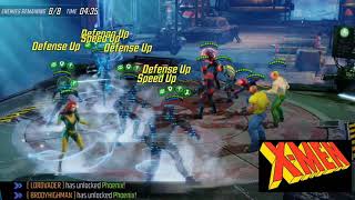 Test: Full X-Men team Ultimus VI. MSF Marvel Strike Force