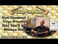 Girl You'll Be A Woman Soon - Neil Diamond / Urge Overkill - Acoustic Guitar Lesson (Capo 3)