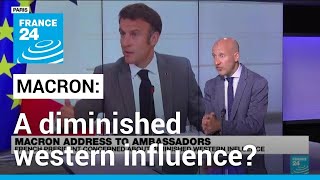 French President Macron concerned about diminished western influence • FRANCE 24 English