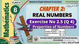 Properties of Real Numbers | Sir Shahid | Math 8 