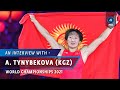 Aisuluu TYNYBEKOVA (KGZ) defends 62kg world title #WrestleOslo